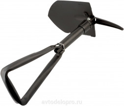 44001 Лопатка автомобильная складная с киркой (580мм) АвтоДело