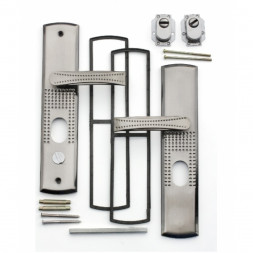 Ручка на планке для китайских дверей АR (правая) "Замкофф"