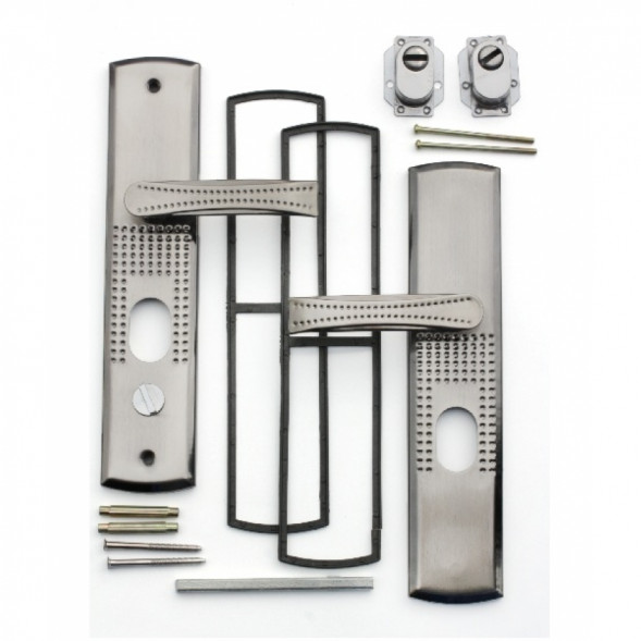 Ручка на планке для китайских дверей АR (правая) "Замкофф"