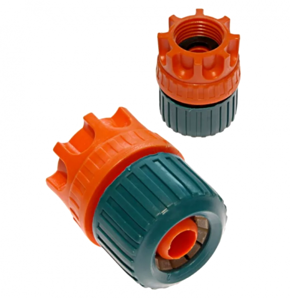 Переходник на трубу 3/4"-3/4" с цангов. крепл.  ТУР