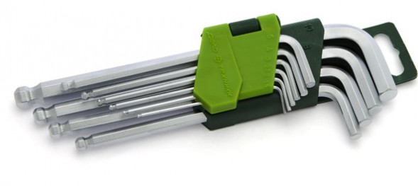 562101 Набор ключей шестигр.с шаром 10шт.(1.5;2;2.5;3,4;5;6;7;8;10мм)&quot;ДТ&quot; (10шт)