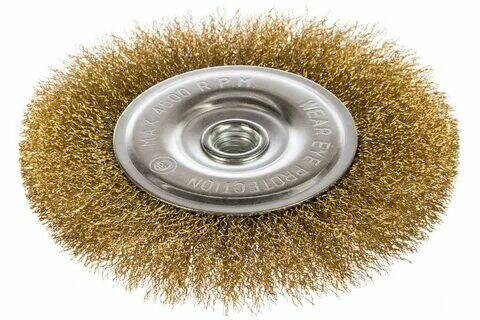 274150 Щетка для УШМ проволочная плоская 150мм (40шт)