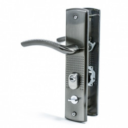 Ручка на планке для китайских дверей АL (левая) с подсветкой "Замкофф"