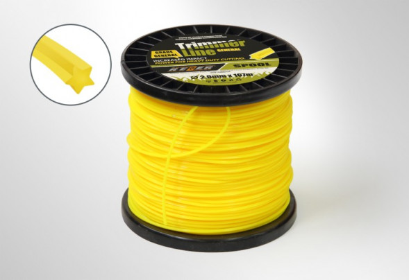 Леска для триммера звезда 2,7мм/340м