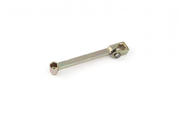820510 Ключ для прокачки тормозов 10х12мм (накидной 10мм, поджимной винт 12мм) (112208)