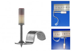 Гвоздь со скобой пороховой для труб Ø25 30мм (80шт) X-PERT