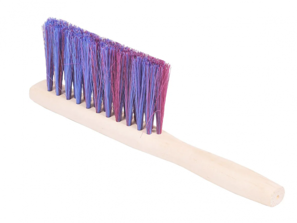 12939 Щетка-сметка 310мм.3-х рядная (деревянная) АвтоДело