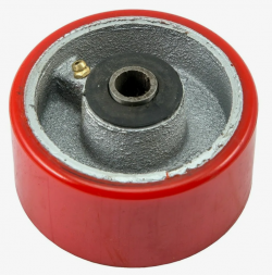 Колесо большегрузное без кронштейна полиуретан 100мм  P 42