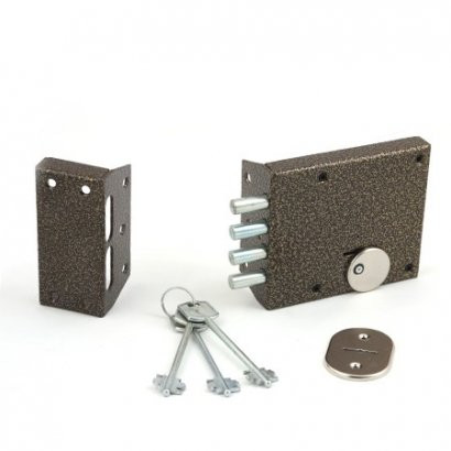 Замок накладной ЗЕНИТ ЗН4-2 бронза