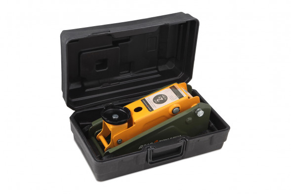 904128 Домкрат подкатной 2 тонны 145-400 мм в кейсе