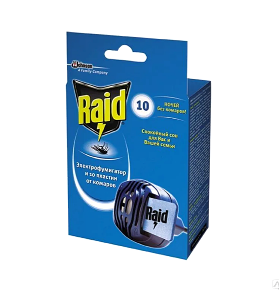 Фумигатор &quot;Raid&quot; от комаров (для пластин)