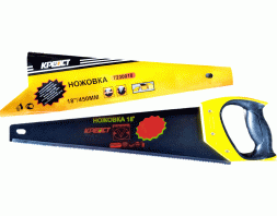 Ножовка по дереву "Креост" 500мм тефлоновое покрытие (7230020)