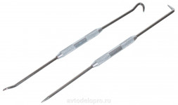 40674 Крюк для снятия резиновых уплотнителей 2 сторонние (набор 2шт) АвтоДело