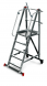 Складная лестницы-платформа на колесах 7+1