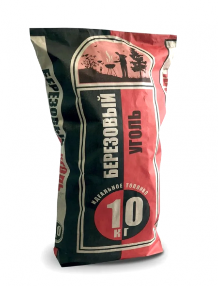 Уголь древесный 10кг (березовый)