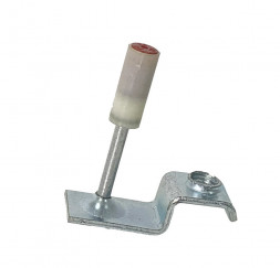 Гвоздь пороховой  с гайкой М10 (в пачке 100шт)