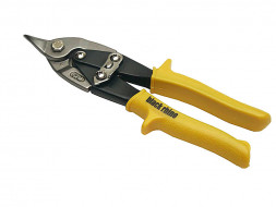 Ножницы по металлу, рычажные, прямые, бульдог BlackHorn