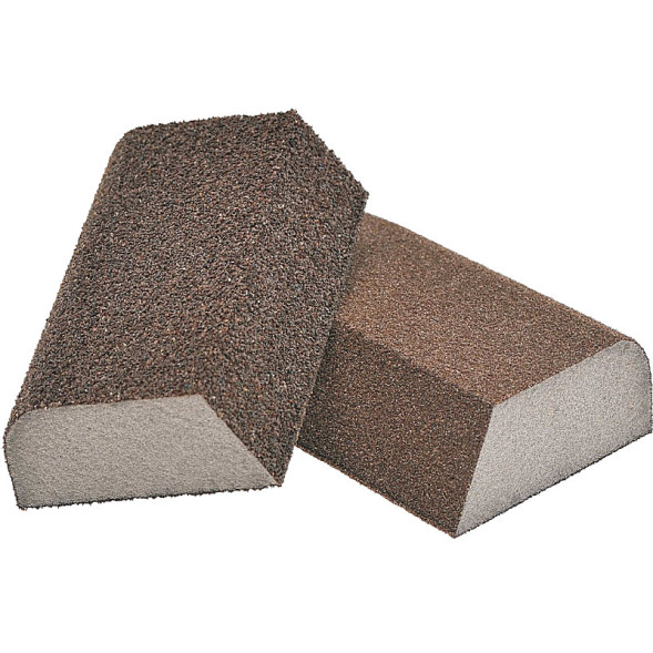 Абразивная губка SMIRDEX 920, 4х4, Combi Coarse, 100*70*25мм