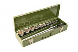 630713 Набор головок и принадлежностей 3/4", 13 предметов