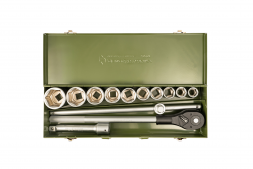 630713 Набор головок и принадлежностей 3/4", 13 предметов