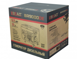 Генератор дизельный BR9000DE (6,0/6,5 кВт, электрозапуск) BRAIT