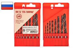 Набор сверл по деревуу из 8шт.3-10мм Тулмаш