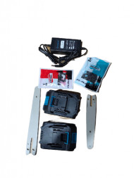 Бесщеточная цепная пила, 8&quot;+ 6&quot;, 21v, 4Ah аккум. 2шт, Шина 2шт, цепь 2шт, Кейс, З/У GROWER