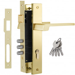 Замок врез. N111-85 М  (золото)  &quot;Нора-М&quot;