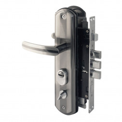 Замок врез. N200-68 (3В-200) П (мат.никель-черн.никель)  &quot;Нора-М&quot;