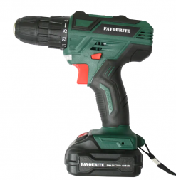 Акк. дрель-шуруповерт 18В, 2Ач, 30Нм Li-ion DC 1802 PROMO FAVOURITE