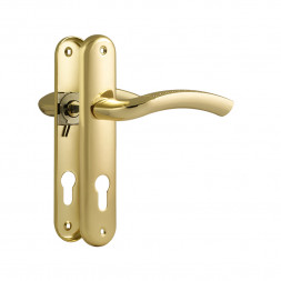 Ручка двер. на планке 96-70мм (зол.) &quot;Нора-М&quot;