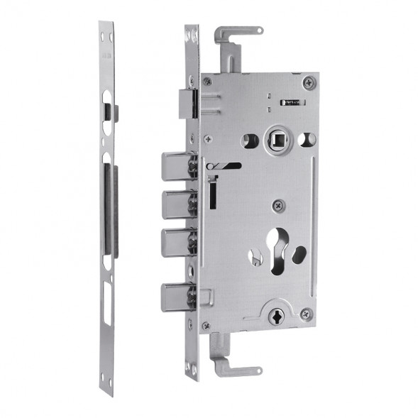 Корпус замка КЗВР-1 (КЗВР-200) 68мм (хром)  &quot;Нора-М&quot;