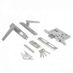 Замок врезной ЗЕНИТ ЗВ4-3.01 никель