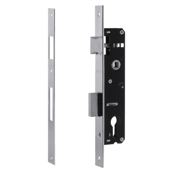 Корпус замка КЗВУ-115 (25-85мм)  (хром)  &quot;Нора-М&quot;