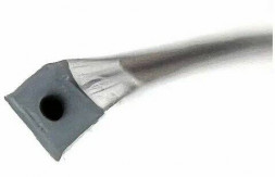 Леска для газонокосилки серебро 2,4мм*15м квадрат с графитовым наполнителем СЕБ