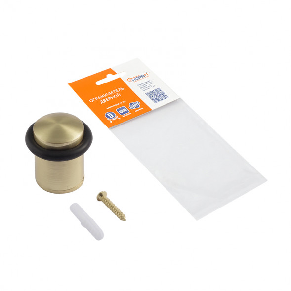 Ограничитель дверной 101 (ст.медь)  &quot;Нора-М&quot;