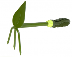 Рыхлитель-мотыжка  3-х зуб.комби (пластик.ручка) FT 402-Н