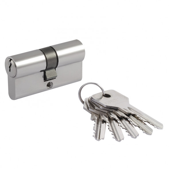 Цилиндр.мех-м ЕСО AL Л-80 (хром) (40-40)  &quot;Нора-М&quot;