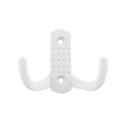 Крючок-вешалка №10 пол. (белый)  "Нора-М"