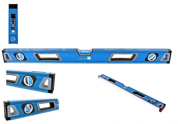 Уровень строительный синий 1000мм &quot;X-PERT&quot; магнит (2016К)