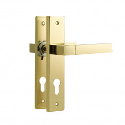 Ручка двер. на планке 109-70 мм (золото) &quot;Нора-М&quot;