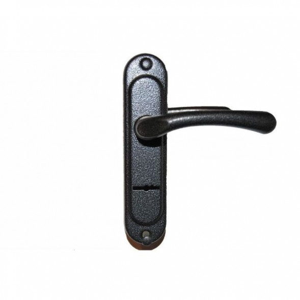 Ручка к замку GS-SM 008 черная (под сувальный)