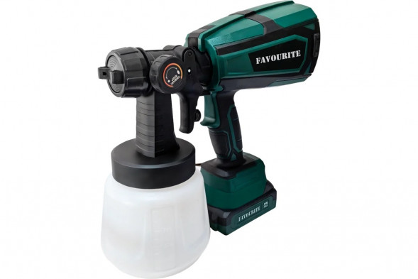 Краскопульт акк. OBS 21 FSG  21В, 2 Ач, ЗУ FAVOURITE