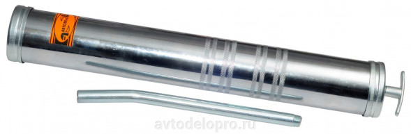 42026 шприц маслозаливной 1000мл (метал.трубка+шланг) Авто Дело