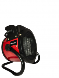 Промышленный вентилятор горячего воздуха 2,0кВт. Обогреватель Grower электрический. Корпус металли