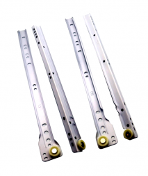 Роликовая направляющая (2шт.) 300/0,8 мм белый StahlBuro (25)