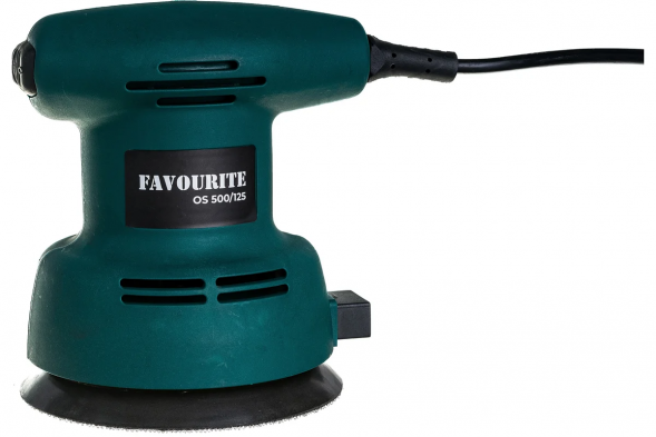 Орбитал.шлиф.машина OS 500/125  500Вт, диск125мм 11000об/мин FAVOURITE