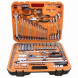 39808 Набор инструмента 108пр. 1/2"DR 1/4"DR; Professional, Авто Дело