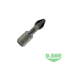 Биты фрезерованные Ph 2*25мм, Torsion,  С 6,3 (20шт.) &quot; D.BOR&quot;
