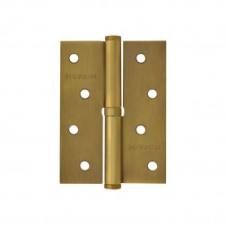 Петля сталь 750-4&quot; (мат.кофе.)левая (100*75*2,5) №2  &quot;Нора-М&quot;